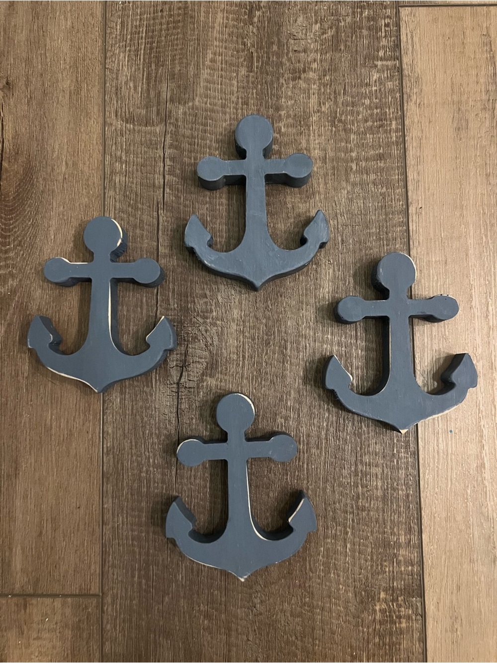 Nautical Anchor Wall Decor Set - Blue